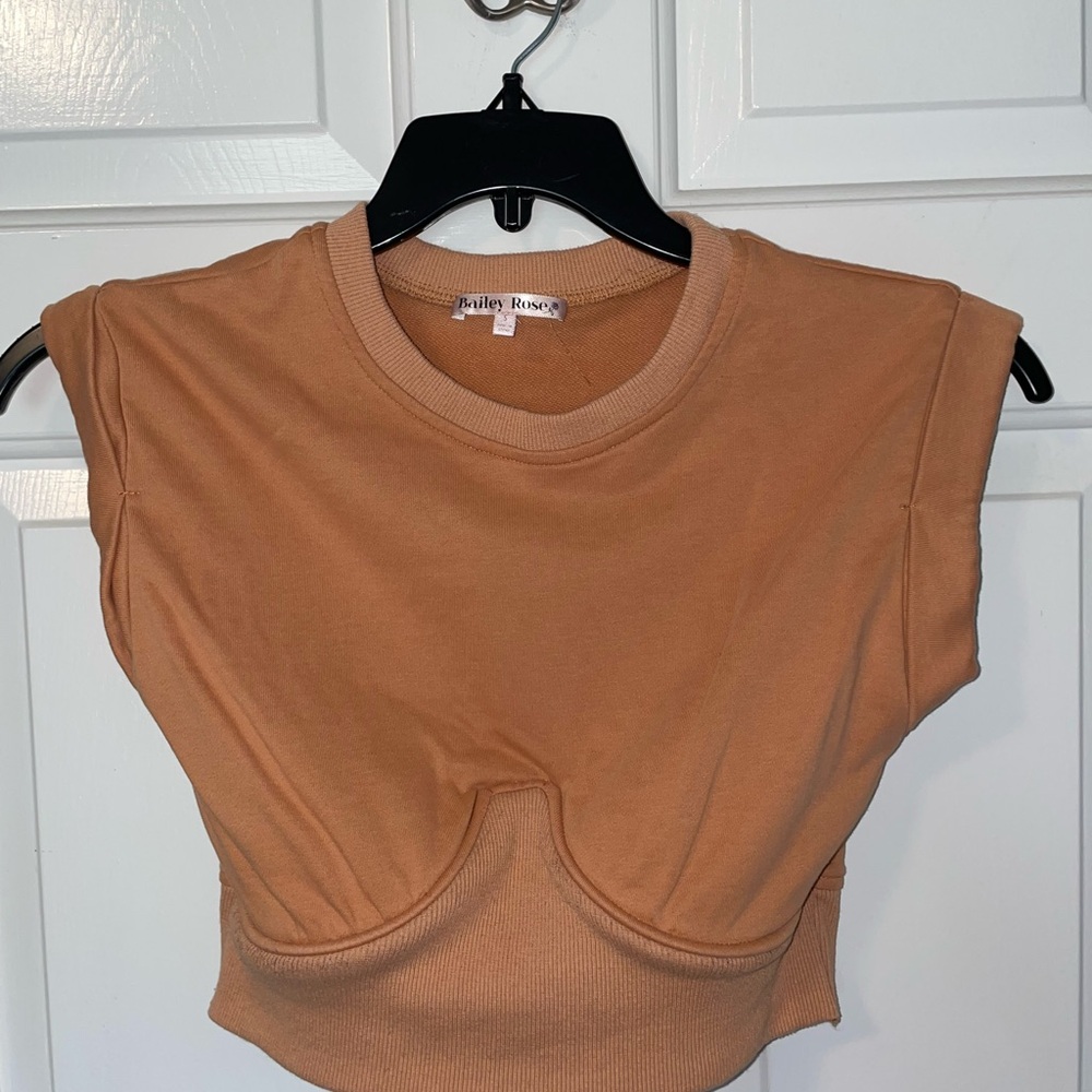 Trendy Tan Women's Top